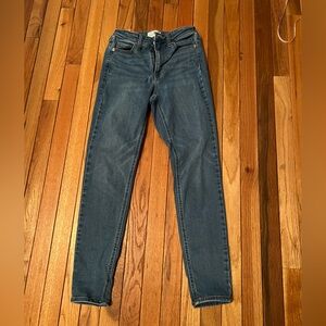 American Threads Women's Blue Skinny Jeans